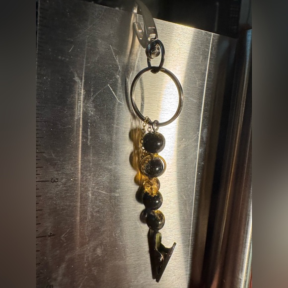 Random ATM Grabber, October is Breast Cancer Awareness Month Silver Handcrafted - Picture 6 of 15